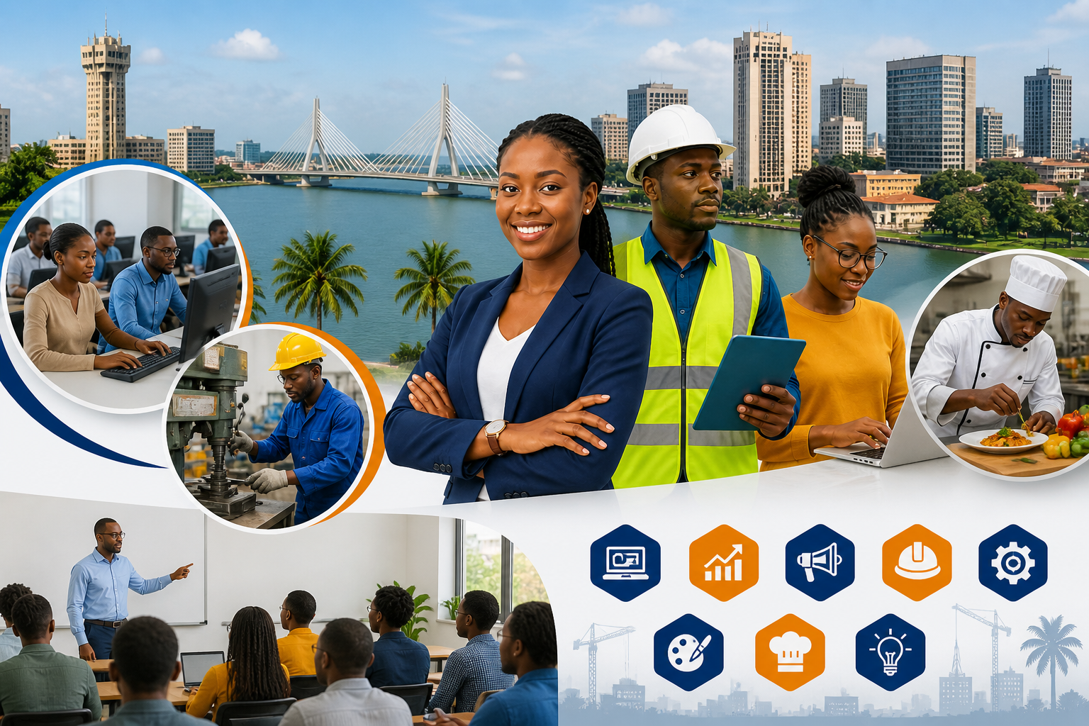 Liste des formations professionnelles abidjan