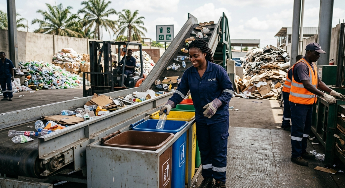 Gestion des déchets en entreprise en Côte d'Ivoire